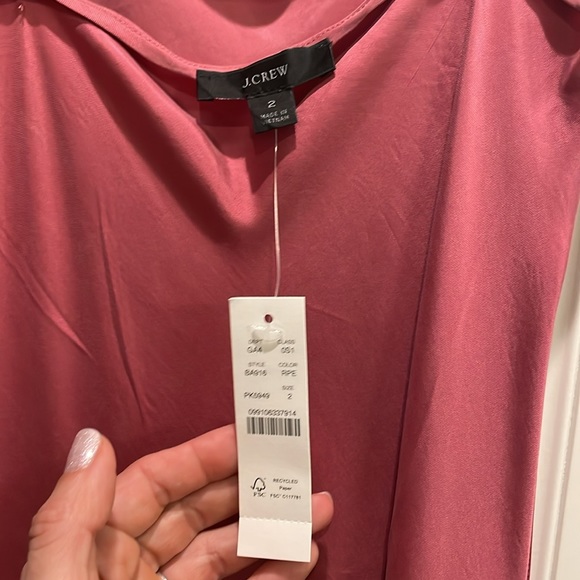 J. Crew Gwyneth cupro-blend slip dress - Picture 4 of 4